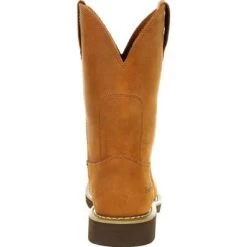 Georgia Boots: Men's Brown G5814 Farm & Ranch Wellington Boots -Work Shoes Store g5814 4 large