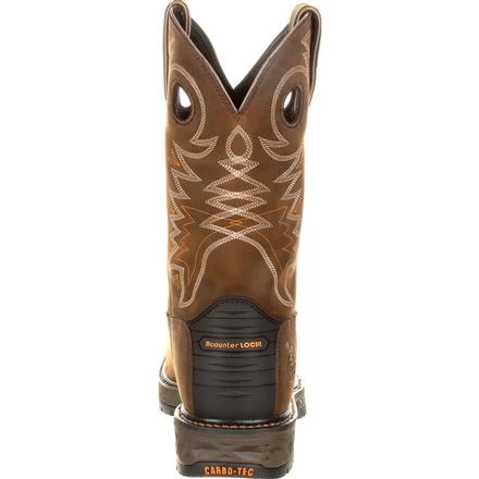 Georgia Boot GB00224 Brown Carbo-Tec LT Alloy Toe Waterproof Pull On Boots 6 Georgia Boot GB00224 Brown Carbo-Tec LT Alloy Toe Waterproof Pull On Boots - Image 4