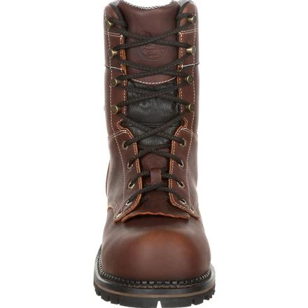 Georgia Boots: Men's GB00236 Brown AMP LT Composite Toe Logger Boots 7 Georgia Boots: Men's GB00236 Brown AMP LT Composite Toe Logger Boots - Image 5