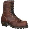 Georgia Boots: Men's GB00236 Brown AMP LT Composite Toe Logger Boots 1 Georgia Boots: Men's GB00236 Brown AMP LT Composite Toe Logger Boots -Work Shoes Store gb00236 large