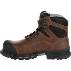 Georgia Boot GB00284 Men's Brown 6" Composite Toe Rumbler Boots -Work Shoes Store gb00284 5 large