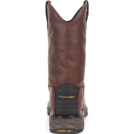 Georgia Boots: Men's GB00308 Brown EH Carbo-Tec LT Pull On Waterproof Boots 6 Georgia Boots: Men's GB00308 Brown EH Carbo-Tec LT Pull On Waterproof Boots - Image 4