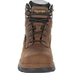 Georgia Boots: Men's GB00313 Brown EH Steel Toe Eagle One Waterproof Work Boots 12 Georgia Boots: Men's GB00313 Brown EH Steel Toe Eagle One Waterproof Work Boots -Work Shoes Store gb00313 3 large