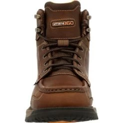 Georgia Boots: Men's GB00468 Brown Athens 360 Steel Toe Waterproof Work Boot 11 Georgia Boots: Men's GB00468 Brown Athens 360 Steel Toe Waterproof Work Boot -Work Shoes Store gb00468 3 large
