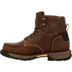 Georgia Boots: Men's GB00468 Brown Athens 360 Steel Toe Waterproof Work Boot 10 Georgia Boots: Men's GB00468 Brown Athens 360 Steel Toe Waterproof Work Boot -Work Shoes Store gb00468 5 large