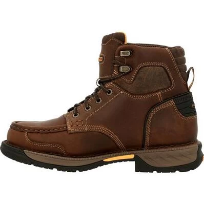 Georgia Boots: Men's GB00468 Brown Athens 360 Steel Toe Waterproof Work Boot 5 Georgia Boots: Men's GB00468 Brown Athens 360 Steel Toe Waterproof Work Boot - Image 3