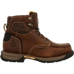 Georgia Boots: Men's GB00468 Brown Athens 360 Steel Toe Waterproof Work Boot 9 Georgia Boots: Men's GB00468 Brown Athens 360 Steel Toe Waterproof Work Boot -Work Shoes Store gb00468 8 large
