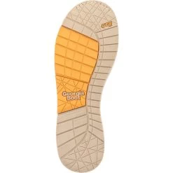 Georgia Boots: Men's GB00592 Brown Nano Composite Toe AMP LT Wedge Moc Toe Waterproof Work Boot -Work Shoes Store gb00592 outsole