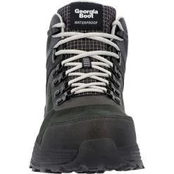 Georgia Boots: Men's GB00595 Black Composite Toe DuraBlend Sport EH Waterproof Hiker Work Boot -Work Shoes Store gb00595 front 1