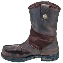 Georgia Boots: Men's Athens Brown G4403 Waterproof Non Slip Wellington Work Boots -Work Shoes Store georgia g4403 i 01