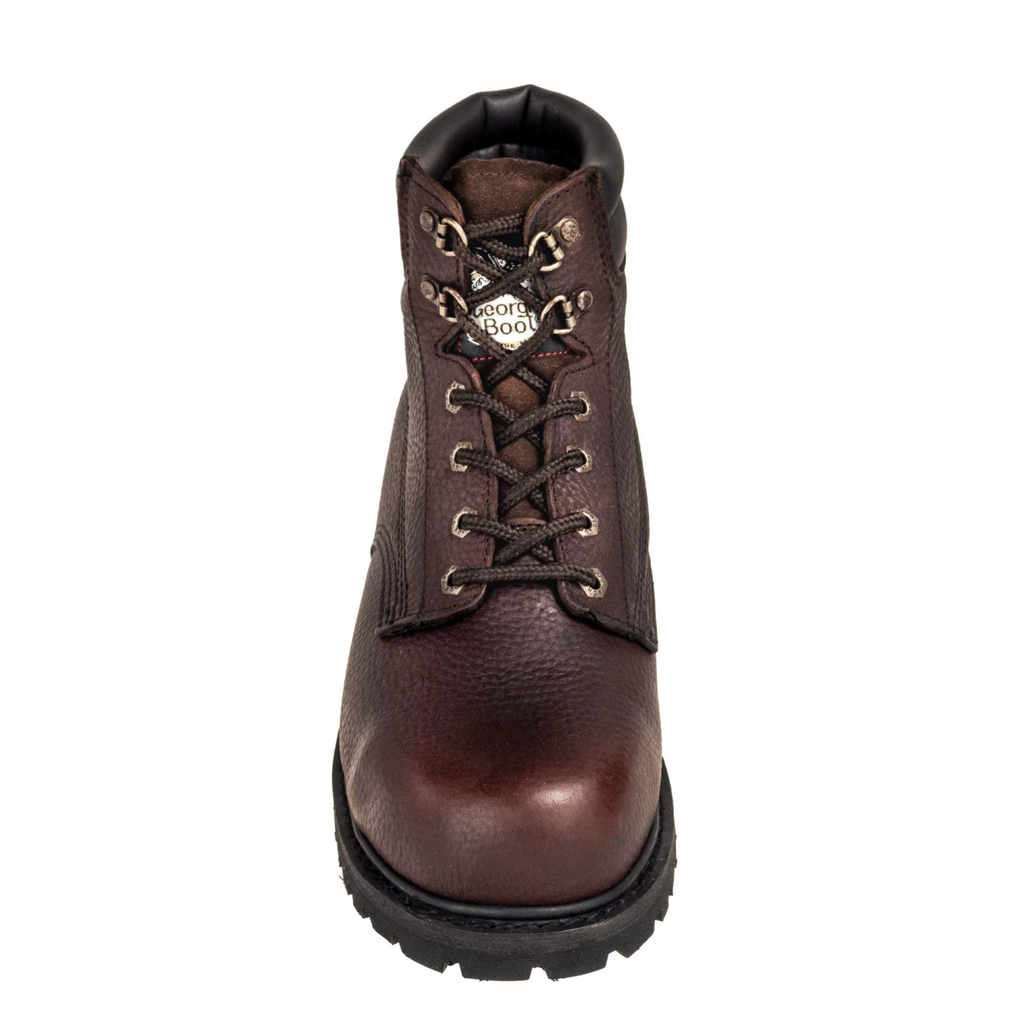 Georgia Boots: Waterproof G6174 Brown Steel Toe EH Men's 6-Inch Oiler Work Boots 8 Georgia Boots: Waterproof G6174 Brown Steel Toe EH Men's 6-Inch Oiler Work Boots - Image 6