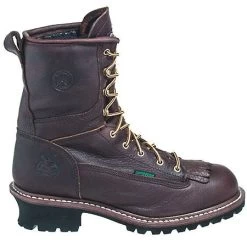 Georgia Boots: Men's Brown G7113 Waterproof Goodyear Welt Logger Boots -Work Shoes Store georgia g7113 o 01
