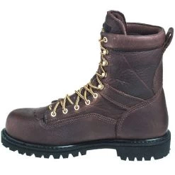 Georgia Boots: Men's G8341 Brown Steel Toe Waterproof EH Work Boots -Work Shoes Store georgia g8341 i 01