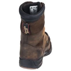 Georgia Boots: Waterproof 8-Inch Men's G9453 Brown Moc-Toe Athens Work Boots -Work Shoes Store georgia g9453 b 01