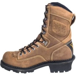 Georgia Boots: Brown Composite Toe Waterproof 9-Inch Comfort Core Men's GB00097 Logger Boots -Work Shoes Store georgia gb00096 i 01 1