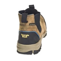 Georgia Boots: Waterproof Non-Metallic Men's GB00106 Brown Blue Collar Chelsea Romeo Boots 15 Georgia Boots: Waterproof Non-Metallic Men's GB00106 Brown Blue Collar Chelsea Romeo Boots -Work Shoes Store georgia gb00106 b 01