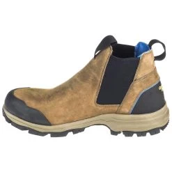 Georgia Boots: Waterproof Non-Metallic Men's GB00106 Brown Blue Collar Chelsea Romeo Boots 13 Georgia Boots: Waterproof Non-Metallic Men's GB00106 Brown Blue Collar Chelsea Romeo Boots -Work Shoes Store georgia gb00106 i 01