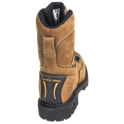 Georgia Boots: Waterproof Men's Composite Toe Brown EH GB00123 8-Inch Logger Comfort Core Work Boots -Work Shoes Store georgia sb0012 b 01