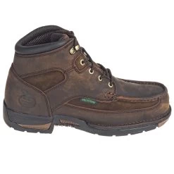 Georgia Boots: Waterproof Steel Toe G7603 Men's Brown Athens EH 6-Inch Moc-Toe Work Boots 12 Georgia Boots: Waterproof Steel Toe G7603 Men's Brown Athens EH 6-Inch Moc-Toe Work Boots -Work Shoes Store georgia sg7403 o 01 1