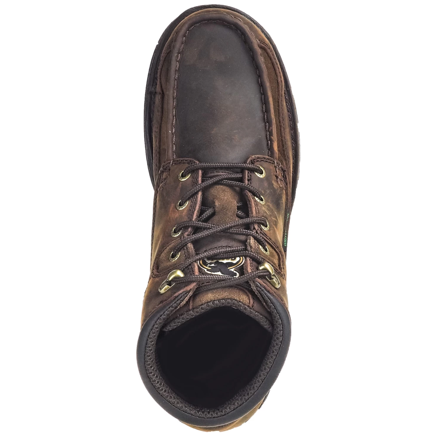 Georgia Boots: Waterproof Steel Toe G7603 Men's Brown Athens EH 6-Inch Moc-Toe Work Boots 4 Georgia Boots: Waterproof Steel Toe G7603 Men's Brown Athens EH 6-Inch Moc-Toe Work Boots - Image 2