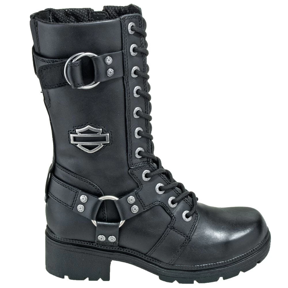 Harley Davidson Boots: Women's 83736 9 Inch Eda Motorcycle Boots 6 Harley Davidson Boots: Women's 83736 9 Inch Eda Motorcycle Boots - Image 4