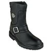 Harley Davidson Boots: Men's Black 95194 Booker Side Zip Boots