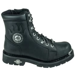 Harley Davidson Boots: Men's Black Diversion D94169 Side Zip Boots 12 Harley Davidson Boots: Men's Black Diversion D94169 Side Zip Boots -Work Shoes Store harley davidson d94169 2