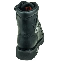 Harley Davidson Boots: Men's Black Diversion D94169 Side Zip Boots 11 Harley Davidson Boots: Men's Black Diversion D94169 Side Zip Boots -Work Shoes Store harley davidson d94169 3