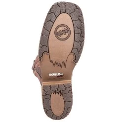 Double H Boots: Men's DH3567 Brown USA-Made Square Steel Toe EH Work Boots -Work Shoes Store hh dh3567 s 01