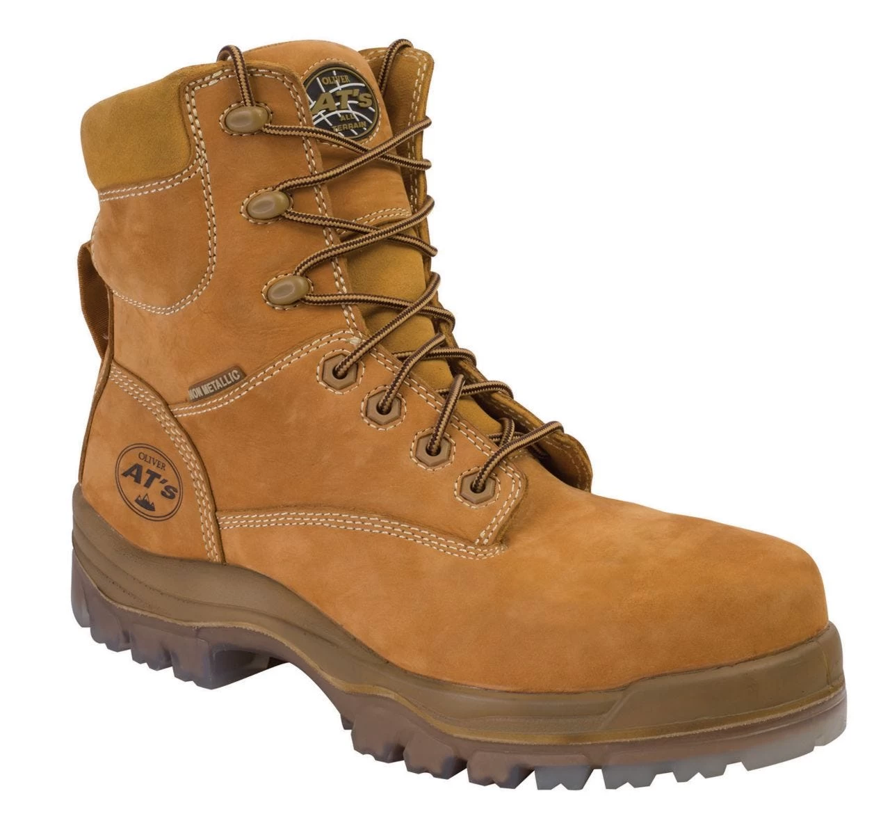 Oliver Boots: Men's 45633C Wheat Composite Toe Heat Resistant Work Boot 3 Oliver Boots: Men's 45633C Wheat Composite Toe Heat Resistant Work Boot