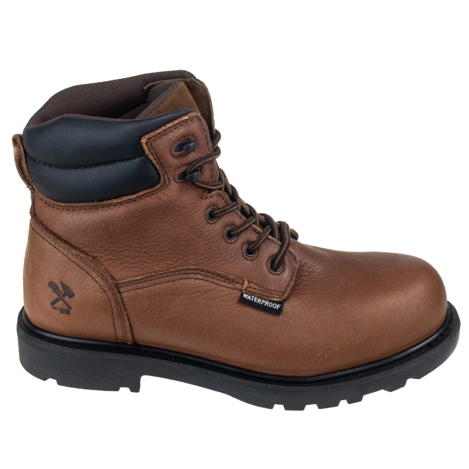 Iron Age Boots: Men's Brown IA0160 Composite Toe Waterproof Non Metal Work Boots 4 Iron Age Boots: Men's Brown IA0160 Composite Toe Waterproof Non Metal Work Boots - Image 2