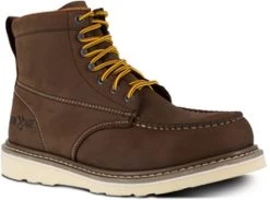 Iron Age Boot: Men's IA5061 Tan Reinforcer Steel Toe EH Wedge Boot 10 Iron Age Boot: Men's IA5061 Tan Reinforcer Steel Toe EH Wedge Boot -Work Shoes Store ia5061 expand