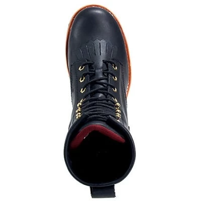 Chippewa Boots: Men's Steel Toe EH 73020 Black Logger Boots 8 Chippewa Boots: Men's Steel Toe EH 73020 Black Logger Boots - Image 6