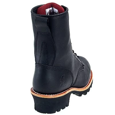 Chippewa Boots: Men's Steel Toe EH 73020 Black Logger Boots 7 Chippewa Boots: Men's Steel Toe EH 73020 Black Logger Boots - Image 5