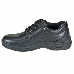 Skidbuster Shoes: Men's Black Non Slip Oxford Work Shoes S5071 -Work Shoes Store image 46285