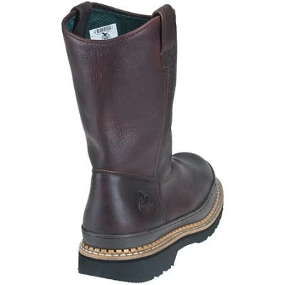 Georgia Boots: Men's G4374 Brown Soggy Giant Steel Toe Wellington Work Boots 7 Georgia Boots: Men's G4374 Brown Soggy Giant Steel Toe Wellington Work Boots - Image 5