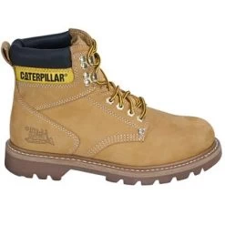 Caterpillar Boots: Men's 70042 Tan 6 Inch Welted Work Boots -Work Shoes Store image 50172