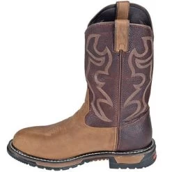 Rocky Boots: Men's Round Toe Slip-Resistant Cowboy Boots 2732 -Work Shoes Store image 50655