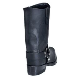 Double H Boots: Men's 4008 Black 10-Inch USA-Made Harness Work Boots -Work Shoes Store image 52549