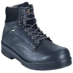 Wolverine Boots: Men's Black 3123 DuraShock Slip-Resistant Work Boots -Work Shoes Store image 54094