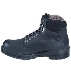 Wolverine Boots: Men's Black 3123 DuraShock Slip-Resistant Work Boots -Work Shoes Store image 54098