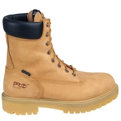 Timberland PRO Boots: Men's Waterproof Insulated 26011 Wheat Nubuck Work Boots 3 Timberland PRO Boots: Men's Waterproof Insulated 26011 Wheat Nubuck Work Boots