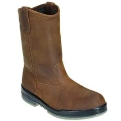 Wolverine Boots: Men's 3367 Insulated Waterproof Brown Wellington Boots -Work Shoes Store image 59640