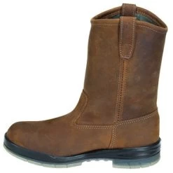 Wolverine Boots: Men's 3367 Insulated Waterproof Brown Wellington Boots -Work Shoes Store image 59644
