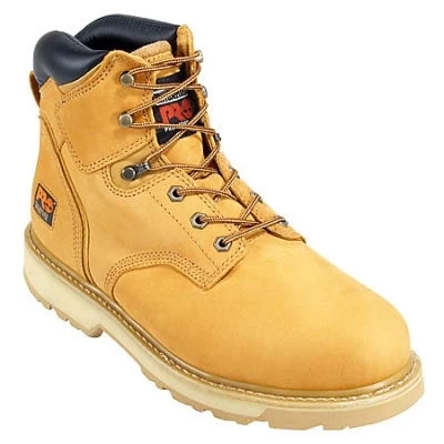 Timberland PRO Boots: Men's Pit Boss 33031 Wheat Nubuck 6" Steel Toe Work Boots 3 Timberland PRO Boots: Men's Pit Boss 33031 Wheat Nubuck 6" Steel Toe Work Boots