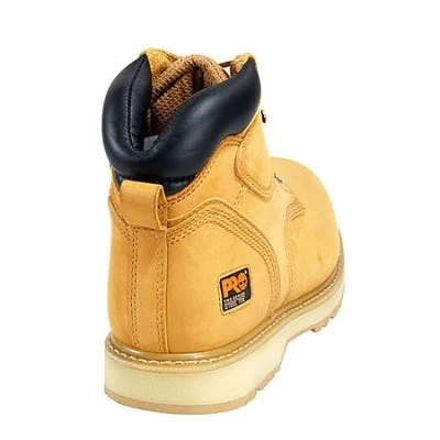Timberland PRO Boots: Men's Pit Boss 33031 Wheat Nubuck 6" Steel Toe Work Boots 5 Timberland PRO Boots: Men's Pit Boss 33031 Wheat Nubuck 6" Steel Toe Work Boots - Image 3