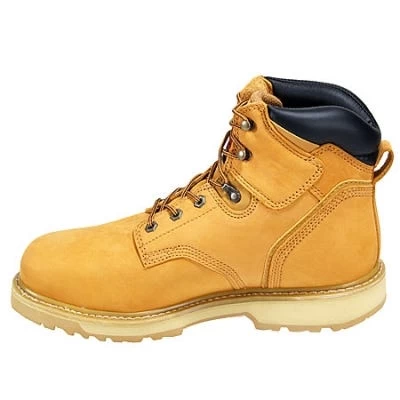 Timberland PRO Boots: Men's Pit Boss 33031 Wheat Nubuck 6" Steel Toe Work Boots 7 Timberland PRO Boots: Men's Pit Boss 33031 Wheat Nubuck 6" Steel Toe Work Boots - Image 5