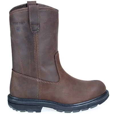 Wolverine Boots: Men's 4707 Brown Steel Toe EH SR Wellington Boots 8 Wolverine Boots: Men's 4707 Brown Steel Toe EH SR Wellington Boots - Image 6