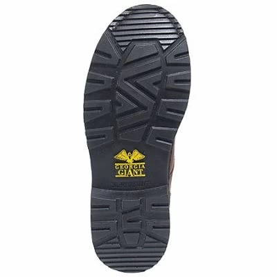 Georgia Boots: Men's Brown G8274 8 Inch Slip Resistant Work Boots 6 Georgia Boots: Men's Brown G8274 8 Inch Slip Resistant Work Boots - Image 4