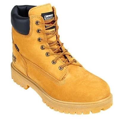Timberland PRO Boots: Men's Waterproof 65016 Wheat Nubuck 6" Steel Toe Boots 9 Timberland PRO Boots: Men's Waterproof 65016 Wheat Nubuck 6" Steel Toe Boots - Image 7
